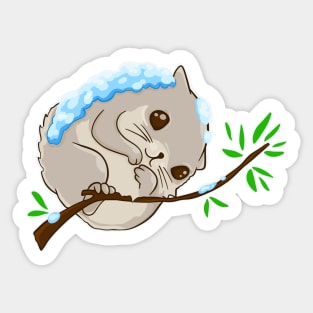 A cute squirrel Sticker